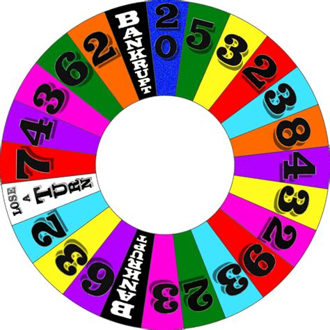tasty bingo wheel